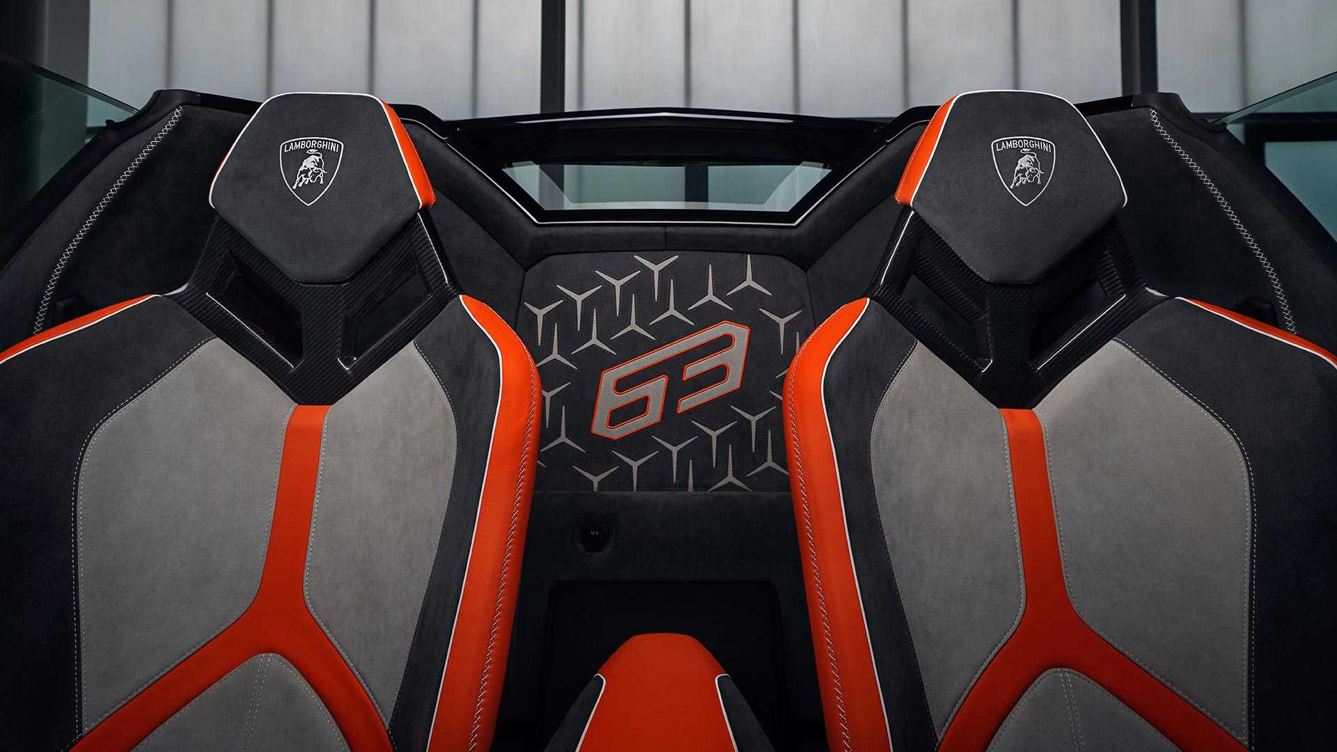 2020 Lamborghini Aventador SVJ 63 Roadster Interior Seats Wallpapers (12)