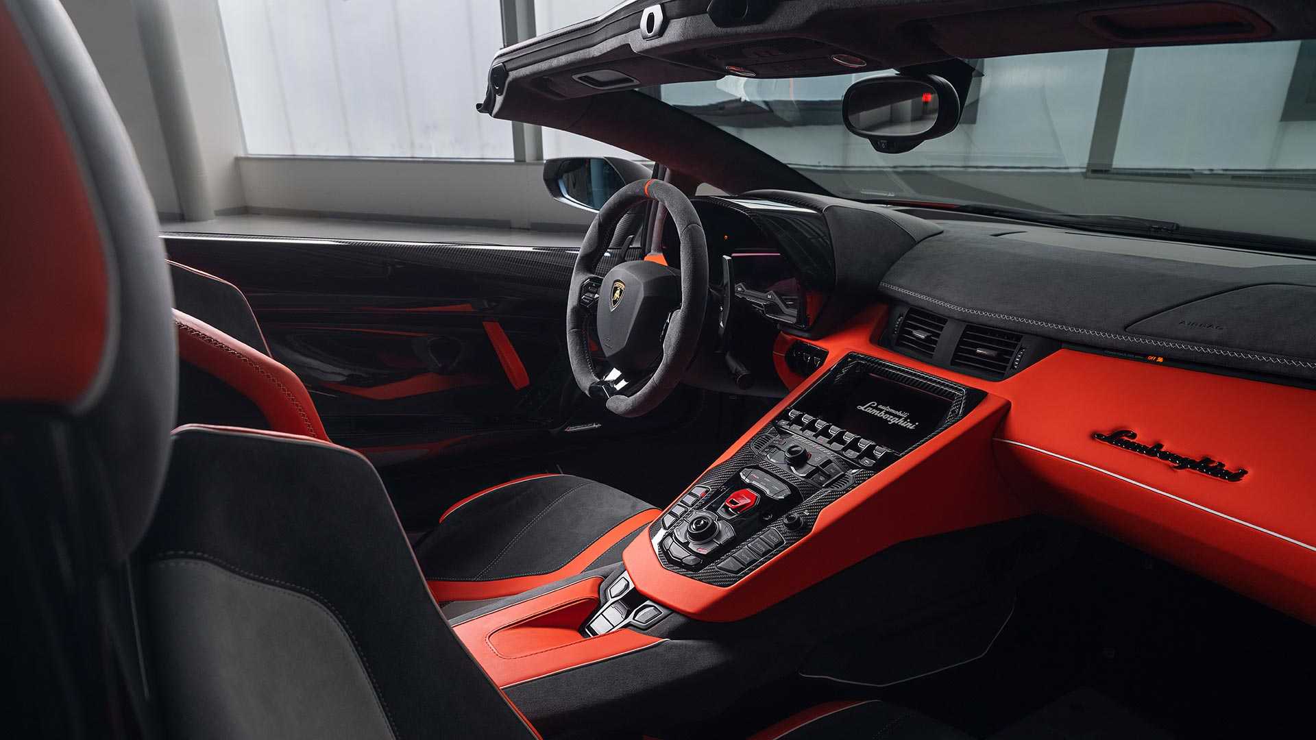 2020 Lamborghini Aventador SVJ 63 Roadster Interior Wallpapers (11)
