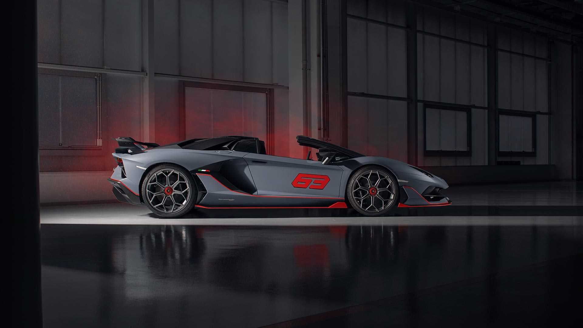 2020 Lamborghini Aventador SVJ 63 Roadster Side Wallpapers (7)