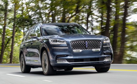 2020 Lincoln Aviator Grand Touring Front Three-Quarter Wallpapers 450x275 (14)