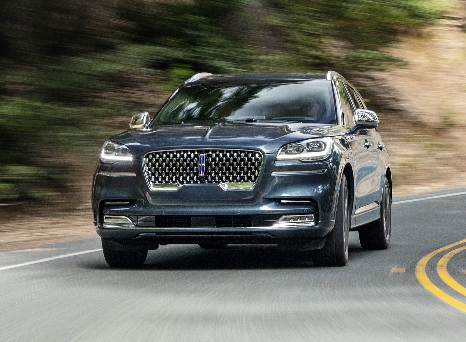 2020 Lincoln Aviator Grand Touring Front Wallpapers (9)
