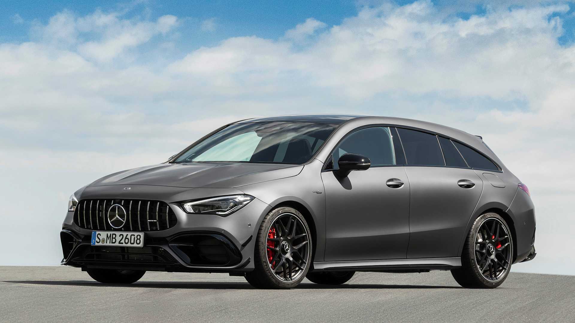 2020 Mercedes-AMG CLA 45 S 4MATIC+ Shooting Brake Front Three-Quarter Wallpapers (14)