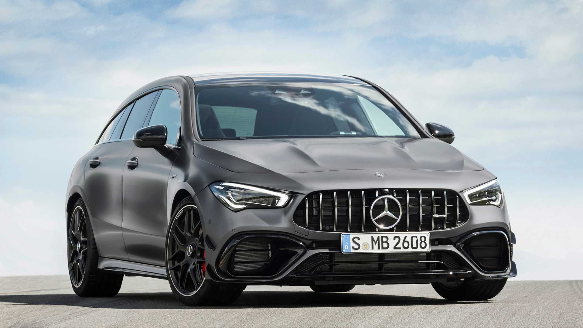 2020 Mercedes-AMG CLA 45 S 4MATIC+ Shooting Brake Front Wallpapers (15)