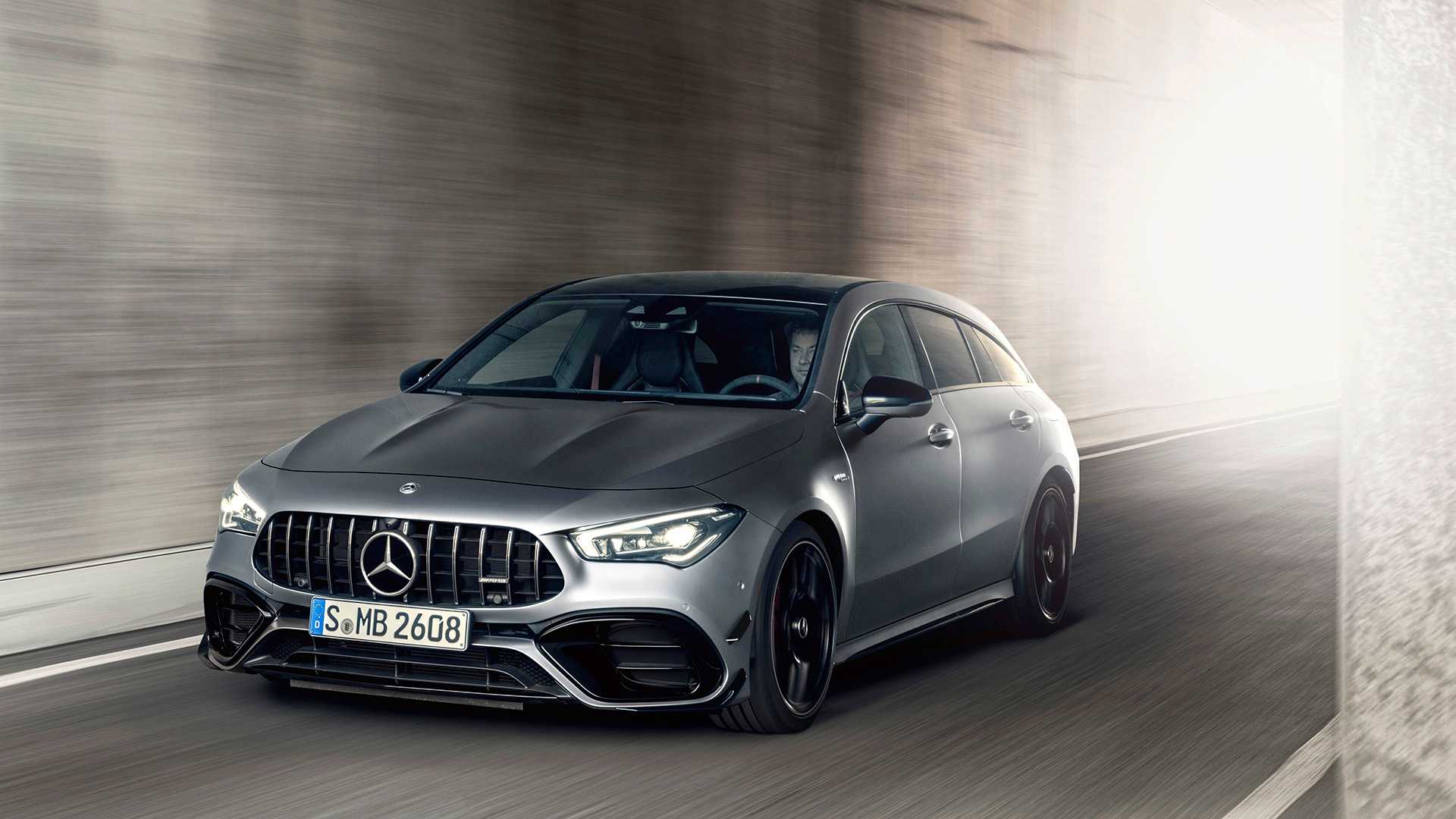 2020 Mercedes-AMG CLA 45 S 4MATIC+ Shooting Brake Front Wallpapers (11)