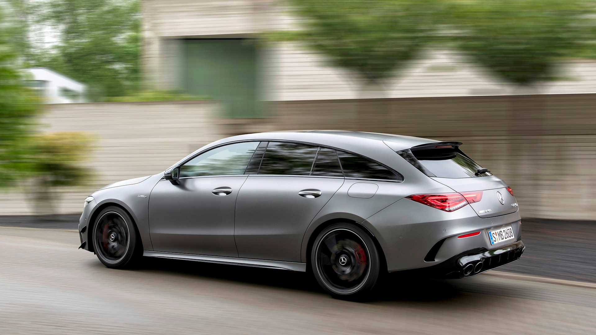 2020 Mercedes-AMG CLA 45 S 4MATIC+ Shooting Brake Rear Three-Quarter Wallpapers (12)