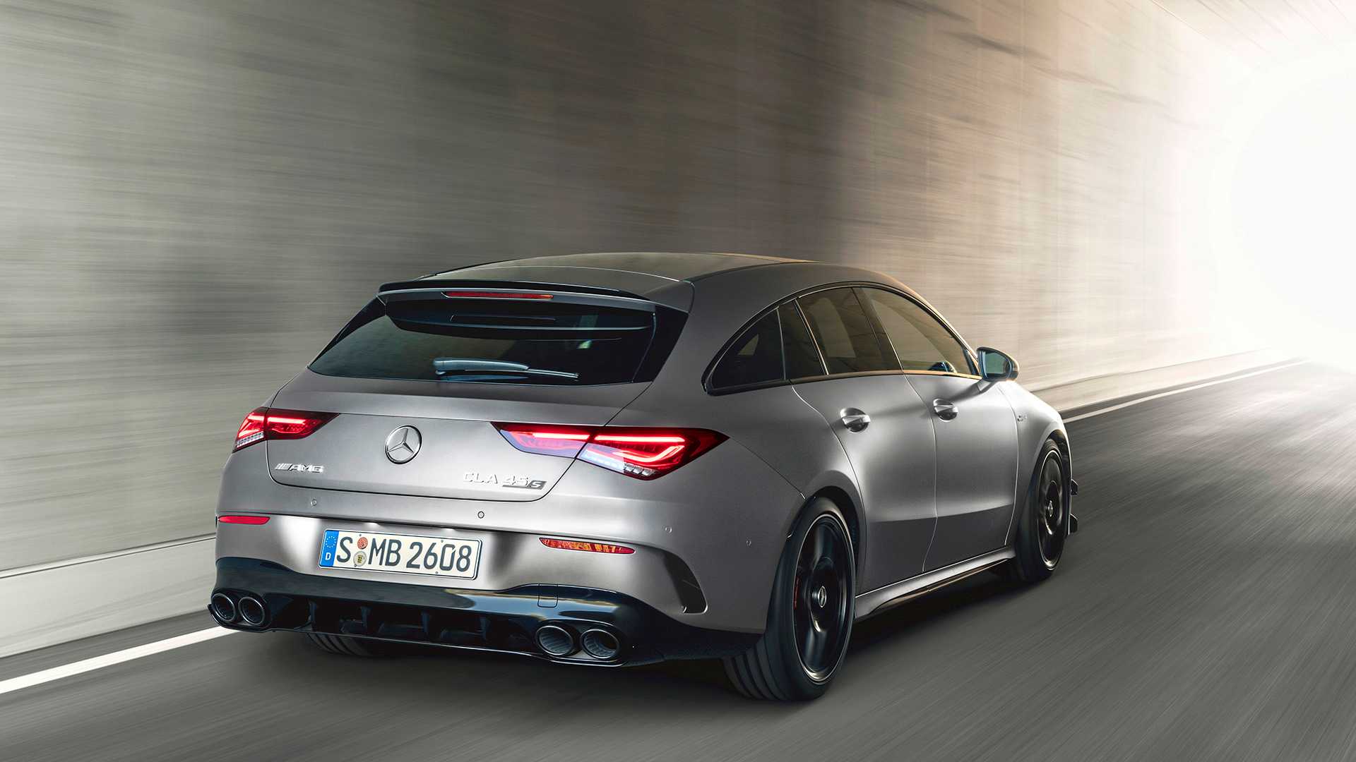 2020 Mercedes-AMG CLA 45 S 4MATIC+ Shooting Brake Rear Wallpapers (13)