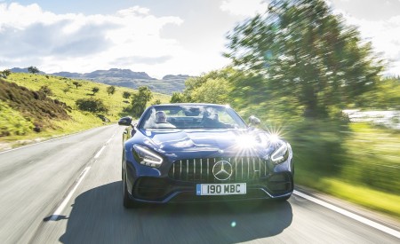 2020 Mercedes-AMG GT S Roadster (UK-Spec) Front Wallpapers 450x275 (11)