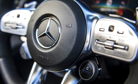 2020 Mercedes-AMG GT S Roadster (UK-Spec) Interior Steering Wheel Wallpapers 450x275 (59)
