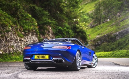 2020 Mercedes-AMG GT S Roadster (UK-Spec) Rear Wallpapers 450x275 (46)
