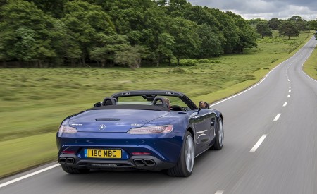 2020 Mercedes-AMG GT S Roadster (UK-Spec) Rear Wallpapers 450x275 (22)