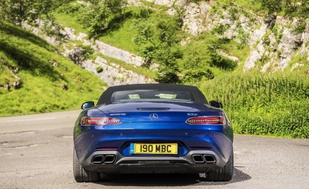 2020 Mercedes-AMG GT S Roadster (UK-Spec) Rear Wallpapers 450x275 (47)