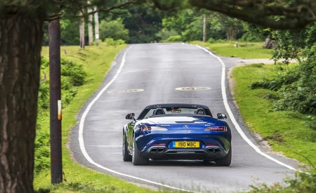 2020 Mercedes-AMG GT S Roadster (UK-Spec) Rear Wallpapers 450x275 (28)