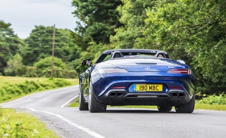 2020 Mercedes-AMG GT S Roadster (UK-Spec) Rear Wallpapers 450x275 (24)