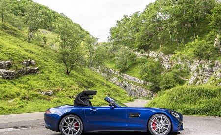 2020 Mercedes-AMG GT S Roadster (UK-Spec) Side Wallpapers 450x275 (29)