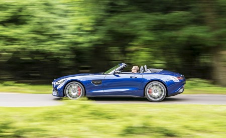 2020 Mercedes-AMG GT S Roadster (UK-Spec) Side Wallpapers 450x275 (32)