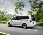 2020 Mercedes-Benz EQV 300 (Color: Mountain Crystal White Metallic) Rear Three-Quarter Wallpapers 150x120 (9)