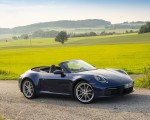 2020 Porsche 911 Carrera Cabriolet (Color: Gentian Blue Metallic) Front Three-Quarter Wallpapers 150x120