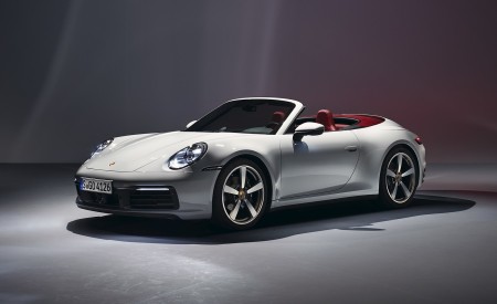 2020 Porsche 911 Carrera Cabriolet Front Three-Quarter Wallpapers 450x275 (58)