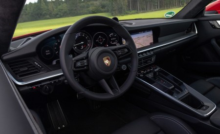 2020 Porsche 911 Carrera Coupe (Color: Guards Red) Interior Wallpapers 450x275 (66)