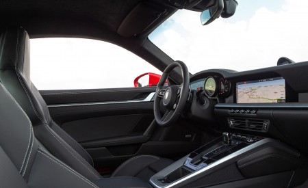 2020 Porsche 911 Carrera Coupe (Color: Guards Red) Interior Wallpapers 450x275 (65)