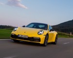 2020 Porsche 911 Carrera Coupe (Color: Racing Yellow) Front Three-Quarter Wallpapers 150x120