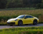 2020 Porsche 911 Carrera Coupe (Color: Racing Yellow) Front Three-Quarter Wallpapers 150x120