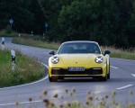 2020 Porsche 911 Carrera Coupe (Color: Racing Yellow) Front Wallpapers 150x120