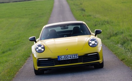 2020 Porsche 911 Carrera Coupe (Color: Racing Yellow) Front Wallpapers 450x275 (92)