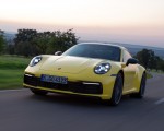 2020 Porsche 911 Carrera Coupe (Color: Racing Yellow) Front Wallpapers 150x120
