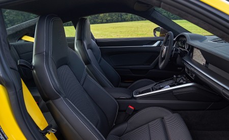2020 Porsche 911 Carrera Coupe (Color: Racing Yellow) Interior Seats Wallpapers 450x275 (117)