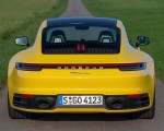 2020 Porsche 911 Carrera Coupe (Color: Racing Yellow) Rear Wallpapers 150x120