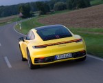 2020 Porsche 911 Carrera Coupe (Color: Racing Yellow) Rear Wallpapers 150x120