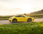2020 Porsche 911 Carrera Coupe (Color: Racing Yellow) Side Wallpapers 150x120