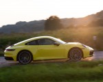 2020 Porsche 911 Carrera Coupe (Color: Racing Yellow) Side Wallpapers 150x120