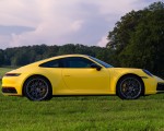 2020 Porsche 911 Carrera Coupe (Color: Racing Yellow) Side Wallpapers 150x120