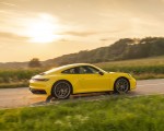 2020 Porsche 911 Carrera Coupe (Color: Racing Yellow) Side Wallpapers 150x120