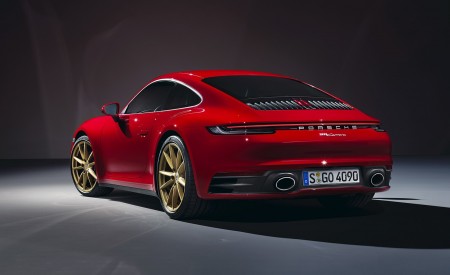 2020 Porsche 911 Carrera Coupe Rear Three-Quarter Wallpapers 450x275 (125)