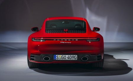 2020 Porsche 911 Carrera Coupe Rear Wallpapers 450x275 (124)