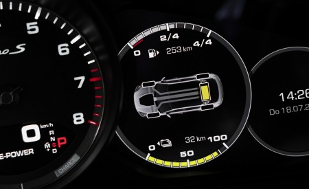 2020 Porsche Cayenne Turbo S E-Hybrid Digital Instrument Cluster Wallpapers 450x275 (45)