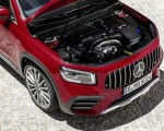 2021 Mercedes-AMG GLB 35 4MATIC (Color: Designo Patagonia Red Metallic) Engine Wallpapers 150x120
