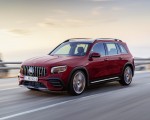 2021 Mercedes-AMG GLB 35 4MATIC (Color: Designo Patagonia Red Metallic) Front Three-Quarter Wallpapers 150x120