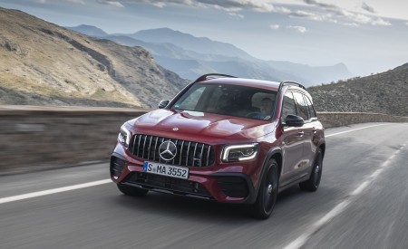 2021 Mercedes-AMG GLB 35 4MATIC (Color: Designo Patagonia Red Metallic) Front Wallpapers 450x275 (40)