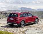 2021 Mercedes-AMG GLB 35 4MATIC (Color: Designo Patagonia Red Metallic) Rear Three-Quarter Wallpapers 150x120