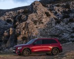 2021 Mercedes-AMG GLB 35 4MATIC (Color: Designo Patagonia Red Metallic) Side Wallpapers 150x120