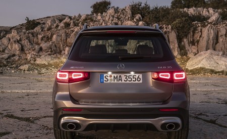 2021 Mercedes-AMG GLB 35 4MATIC (Color: Mountain Gray Metallic) Rear Wallpapers 450x275 (63)