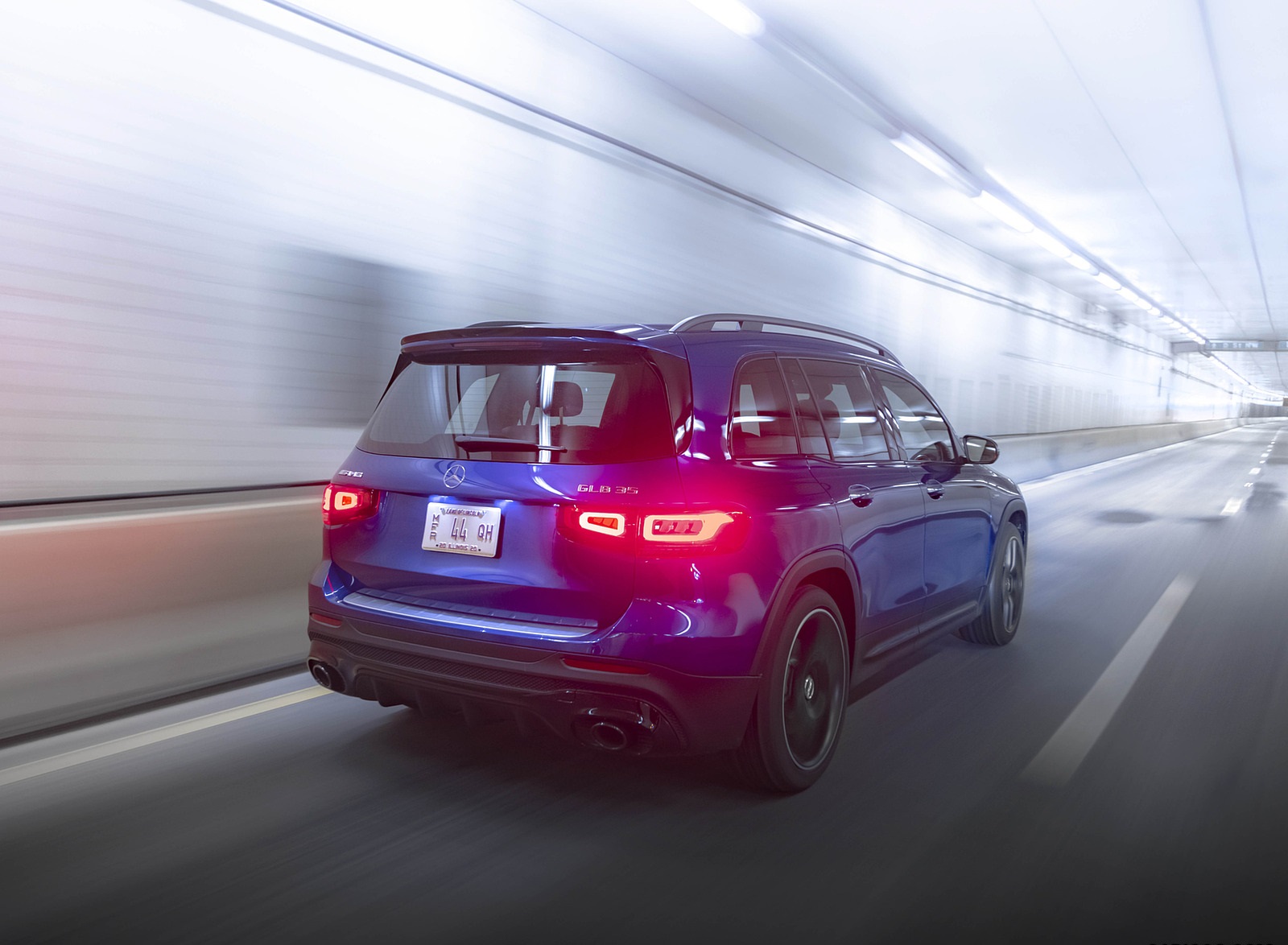 2021 Mercedes-AMG GLB 35 (US-Spec) Rear Three-Quarter Wallpapers  (11)