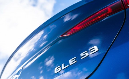 2021 Mercedes-AMG GLE 53 4MATIC Coupe (Color: Brilliant Blue Metallic) Badge Wallpapers 450x275 (118)