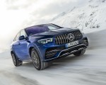 2021 Mercedes-AMG GLE 53 4MATIC Coupe (Color: Brilliant Blue Metallic) Front Three-Quarter Wallpapers 150x120