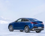 2021 Mercedes-AMG GLE 53 4MATIC Coupe (Color: Brilliant Blue Metallic) Rear Three-Quarter Wallpapers 150x120