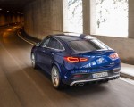 2021 Mercedes-AMG GLE 53 4MATIC Coupe (Color: Brilliant Blue Metallic) Rear Three-Quarter Wallpapers 150x120